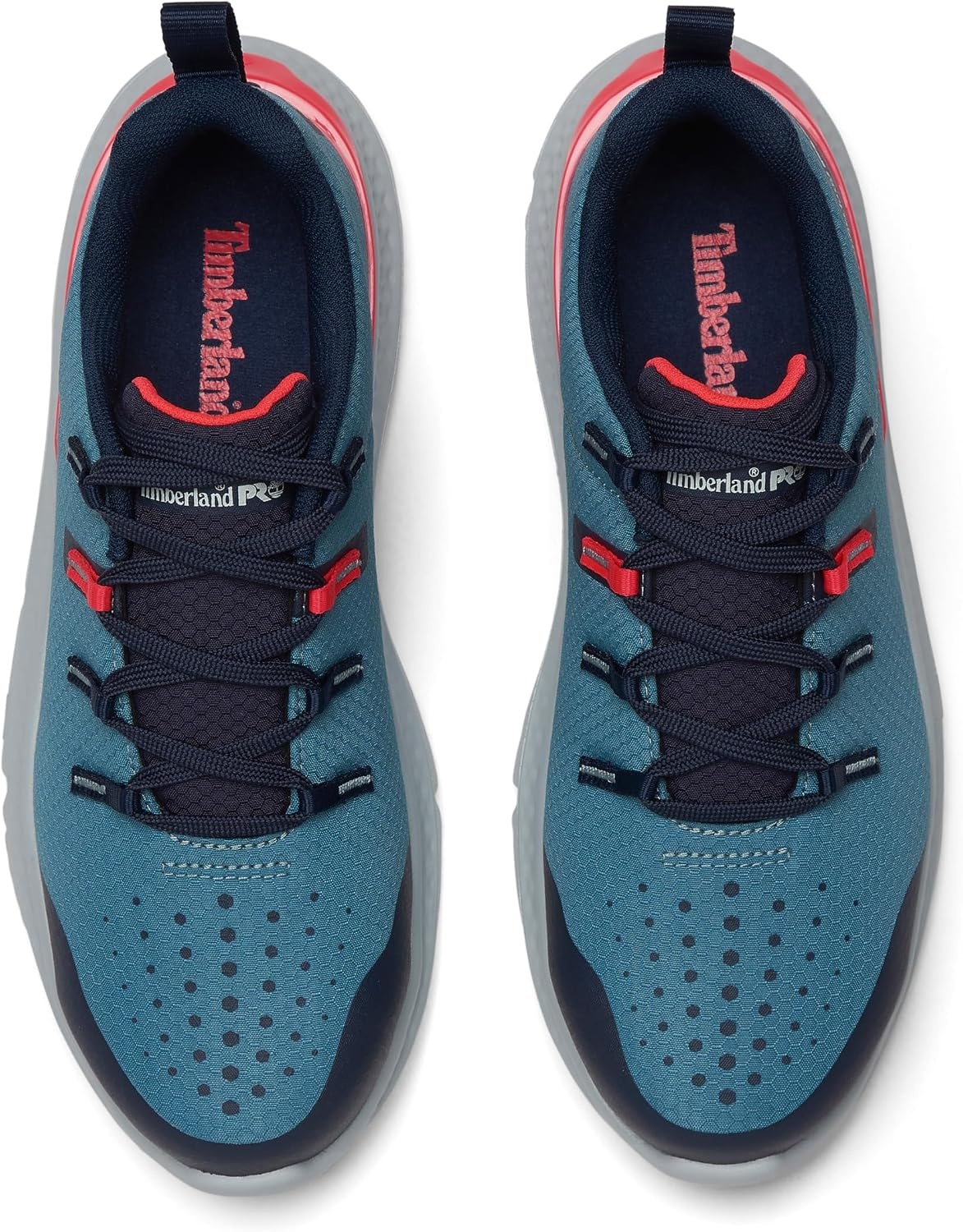 Timberland PRO Women’s Intercept Steel Safety Toe Industrial Athletic Work Shoes(Slate/Pink V1)