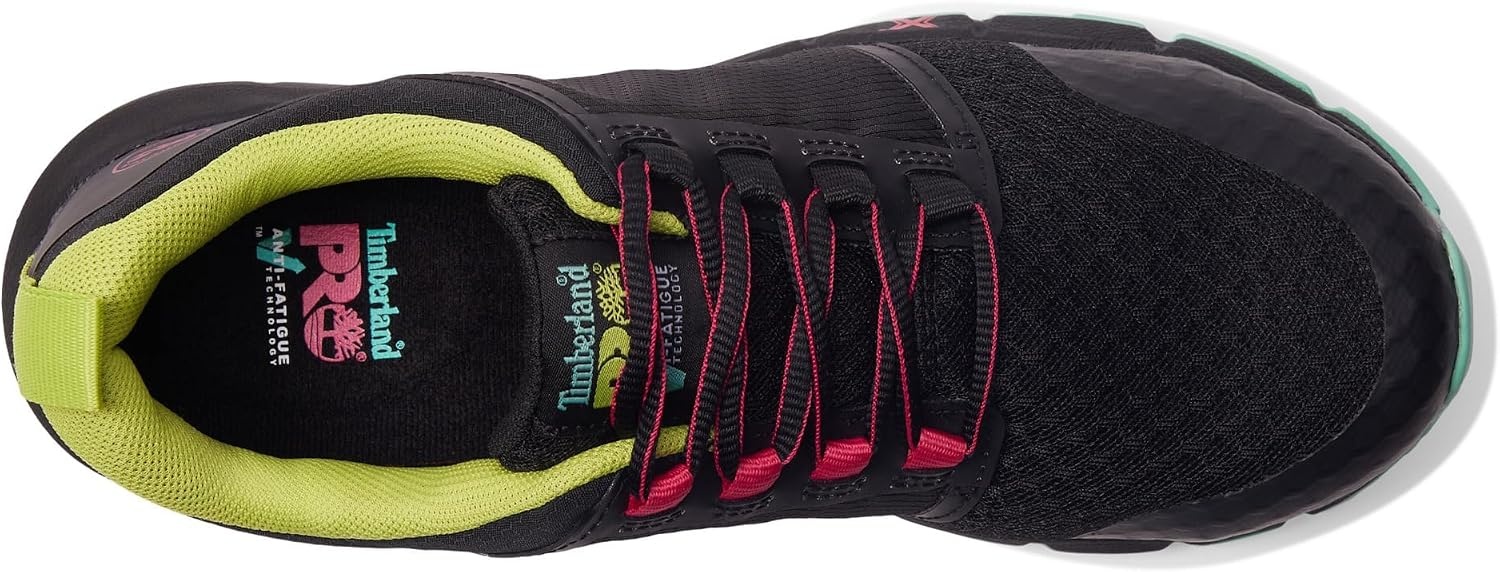 Timberland PRO Men’s Radius Composite Safety Toe Athletic Industrial Work Shoe(Black/Multi)