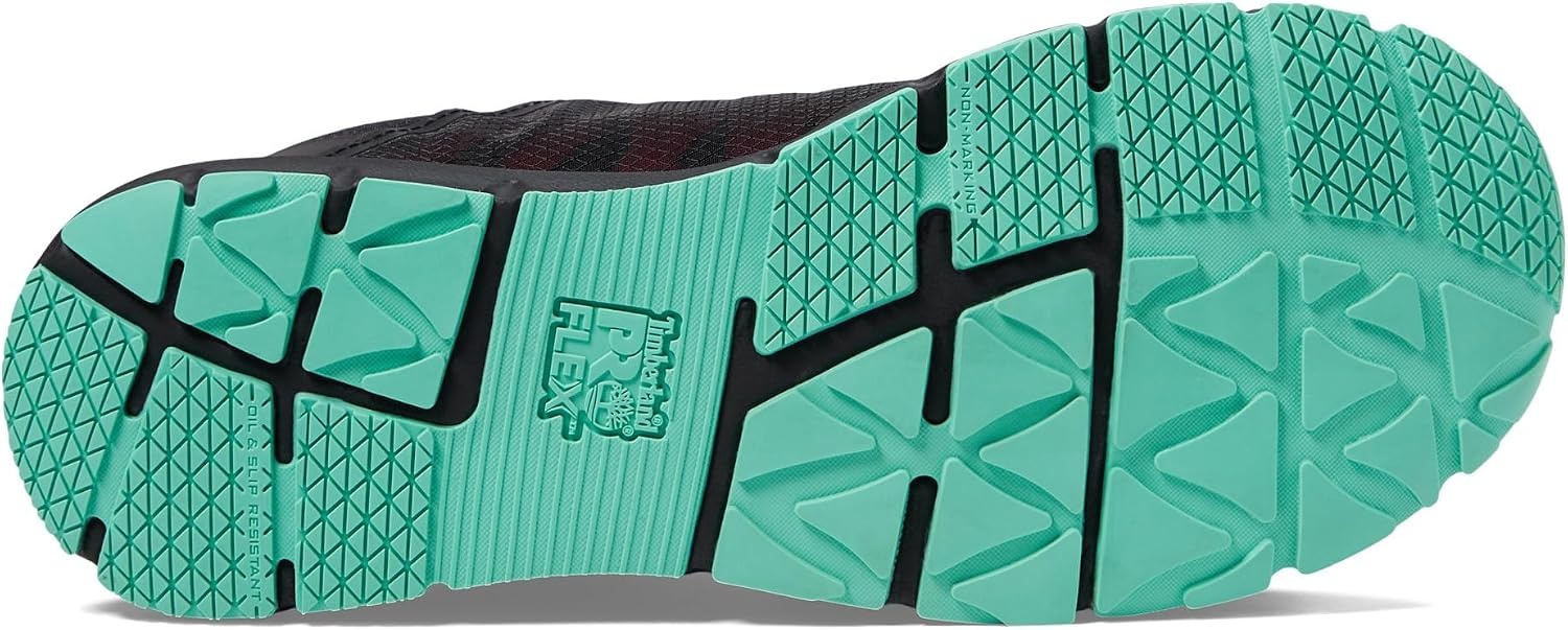 Timberland PRO Men’s Radius Composite Safety Toe Athletic Industrial Work Shoe(Black/Multi)