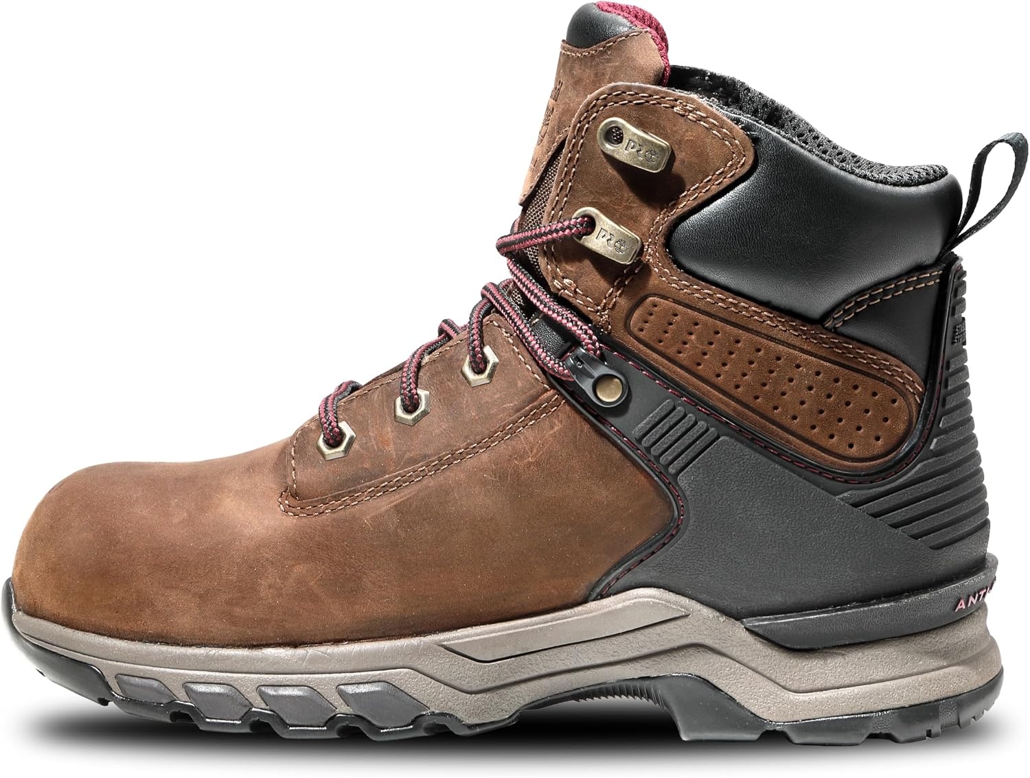 Timberland PRO Hypercharge 6″ Composite Safety Toe Waterproof(Brown/Purple-2024 New)