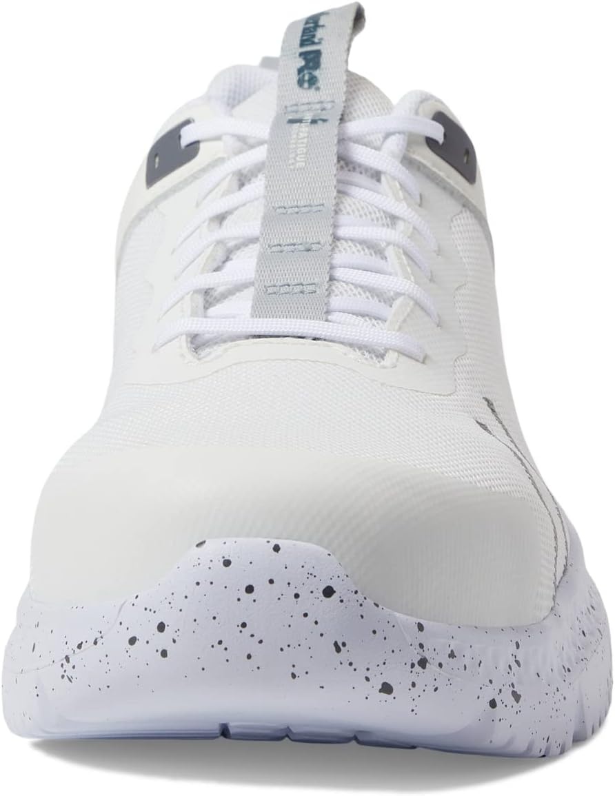 Timberland PRO Men’s Setra Low Comp Toe Work Shoes(White/Metal)