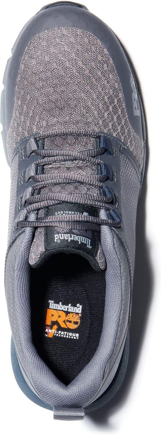 Timberland PRO Men’s Radius Composite Safety Toe Athletic Industrial Work Shoe(Grey/Navy V1)