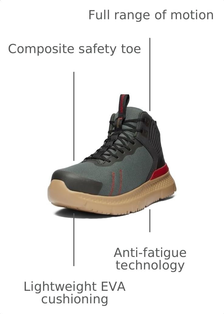 Timberland PRO Setra Mid Composite Safety Toe(Green/Tan V1)