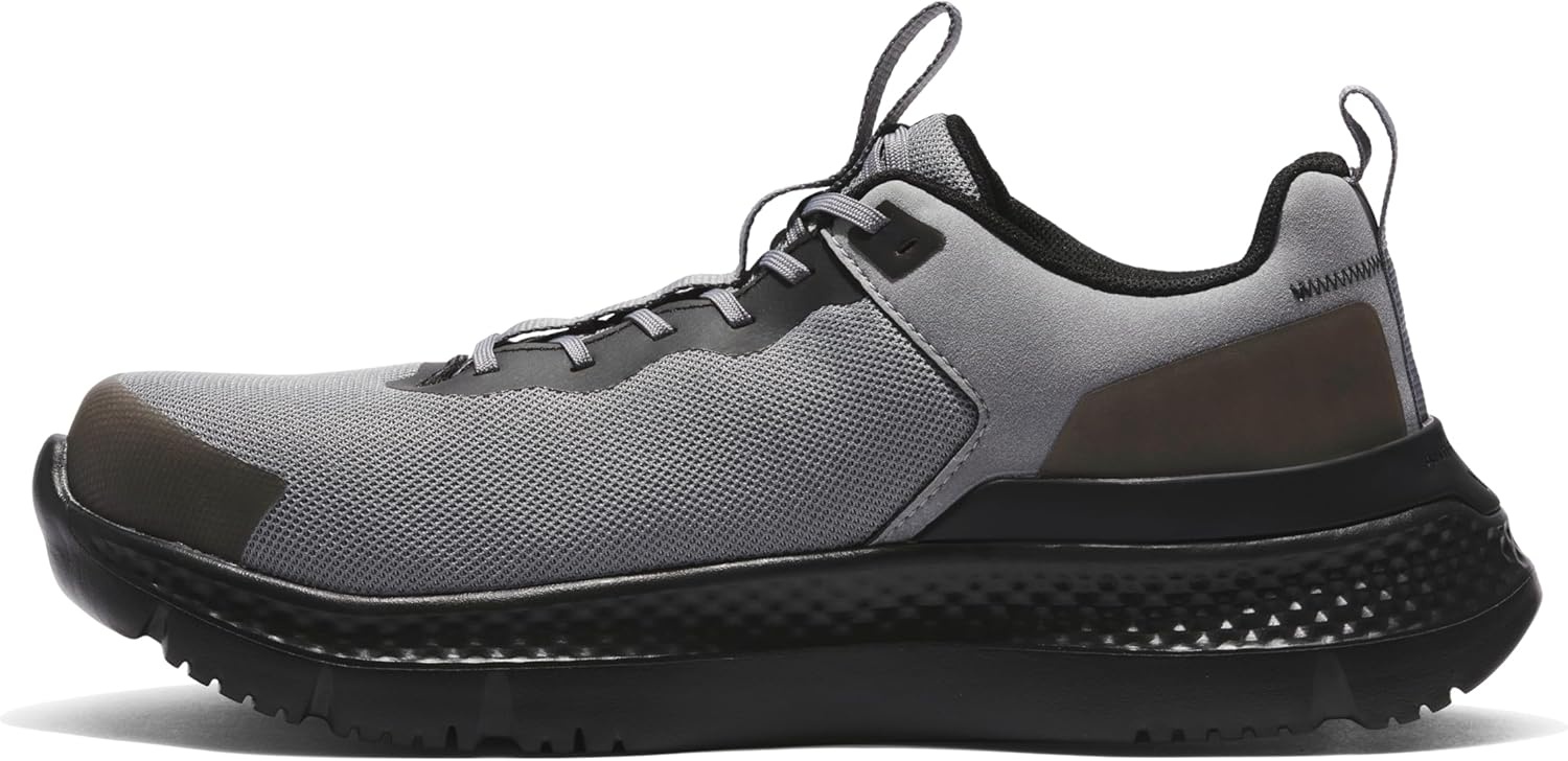 Timberland PRO Men’s Setra Low Comp Toe Work Shoes(Grey/Black-2024 New)