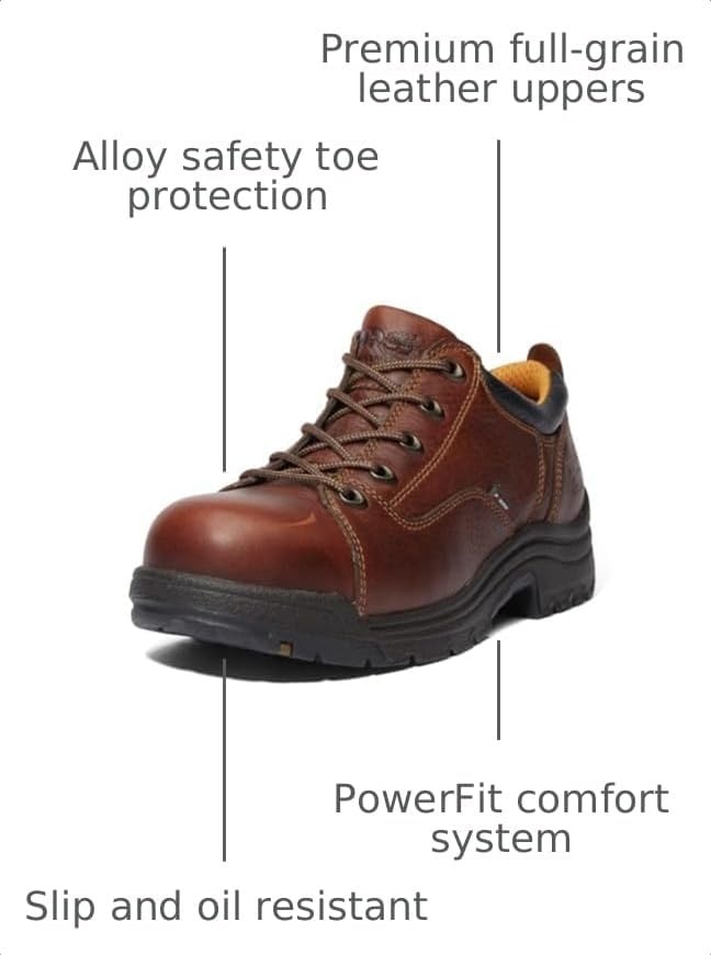 Timberland PRO Titan Oxford Alloy Safety Toe(Brown)
