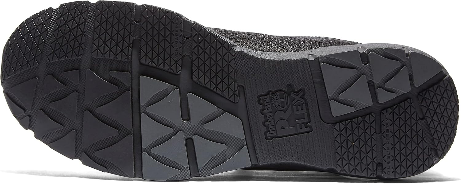 Timberland PRO Men’s Radius Composite Safety Toe Athletic Industrial Work Shoe(Black-2024 New)