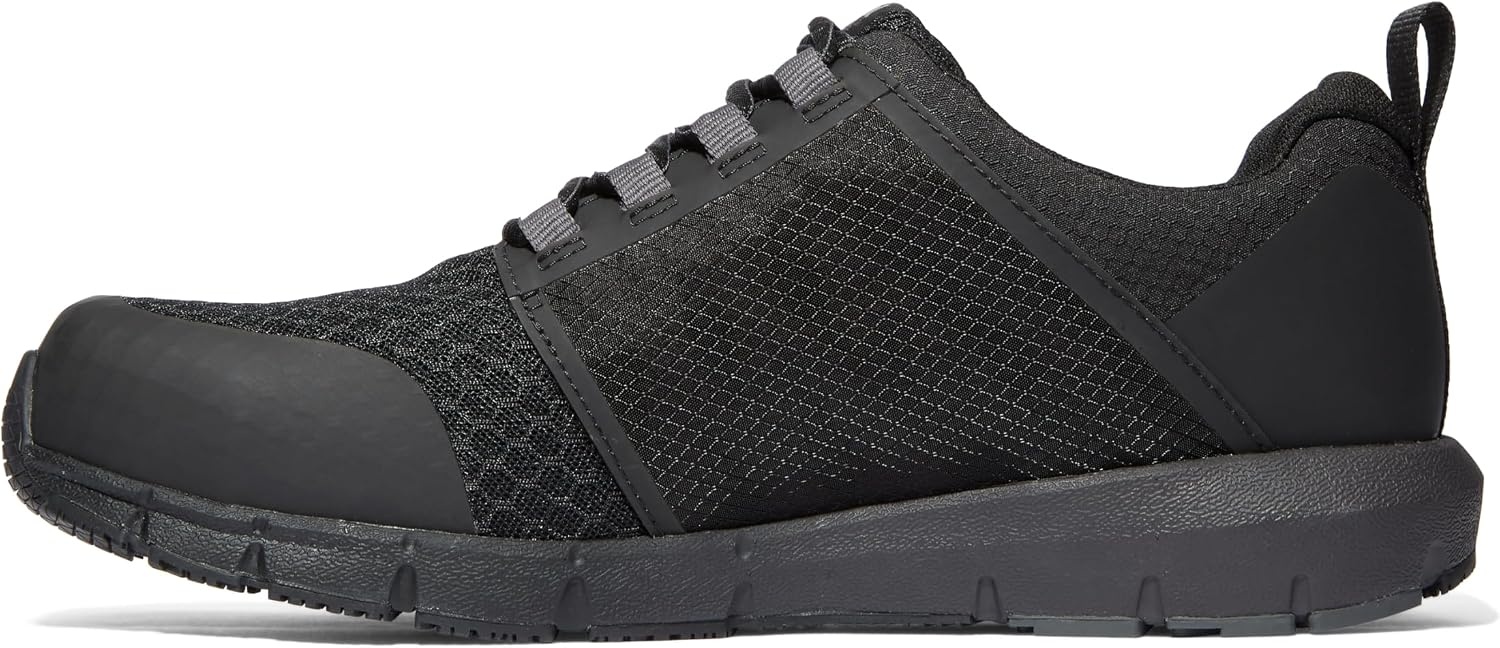Timberland PRO Men’s Radius Composite Safety Toe Athletic Industrial Work Shoe(Black-2024 New)
