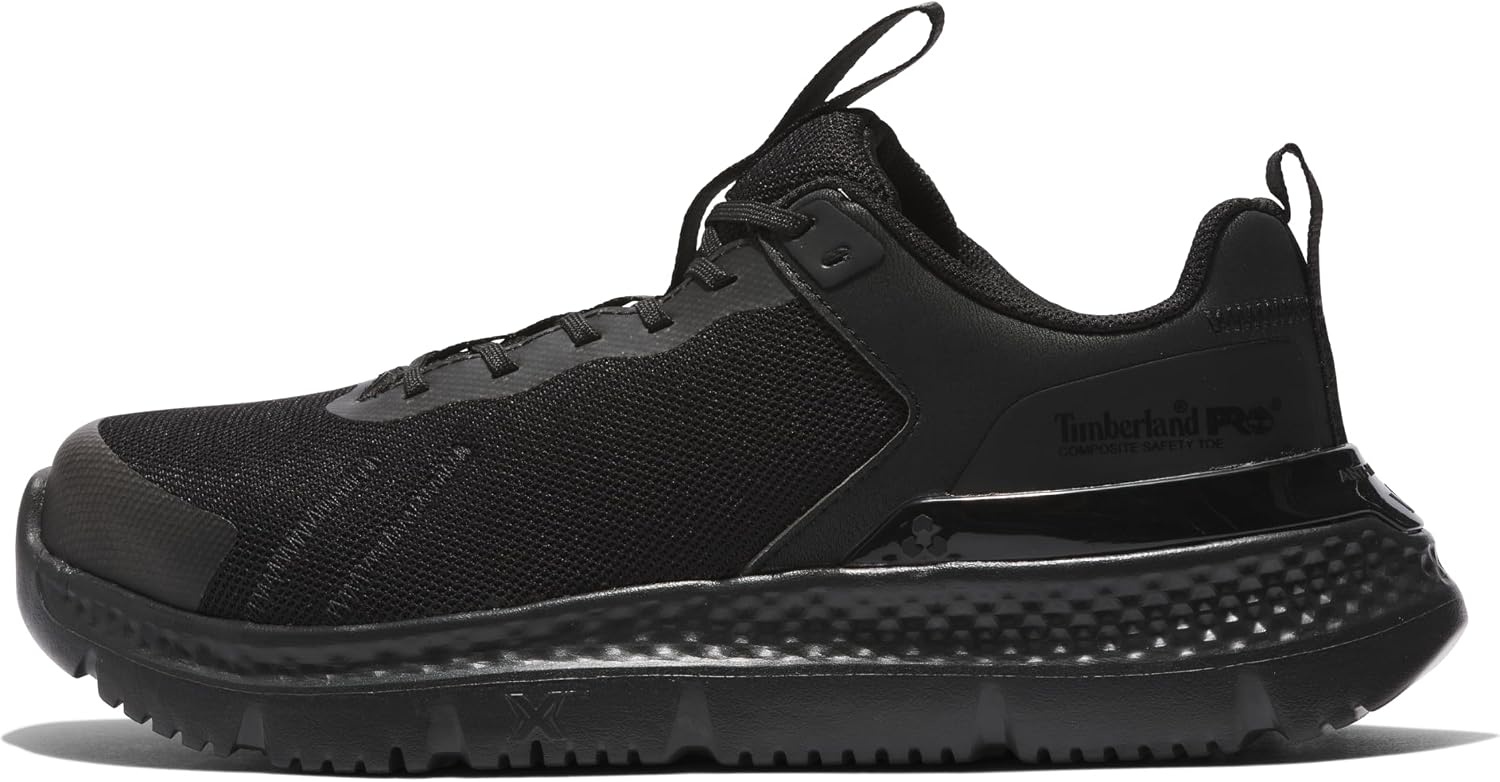 Timberland PRO Men’s Setra Low Comp Toe Work Shoes(Black)