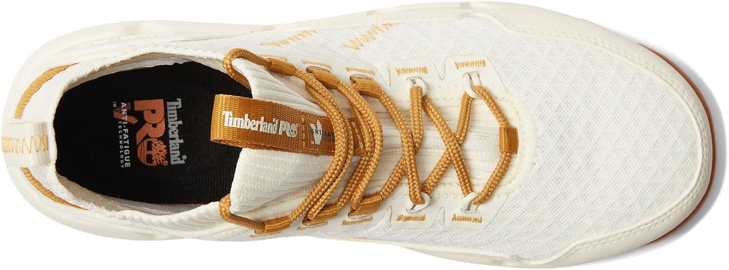 Timberland PRO Women’s Morphix Chukka Composite Safety Toe Boots(White/Wheat V1)