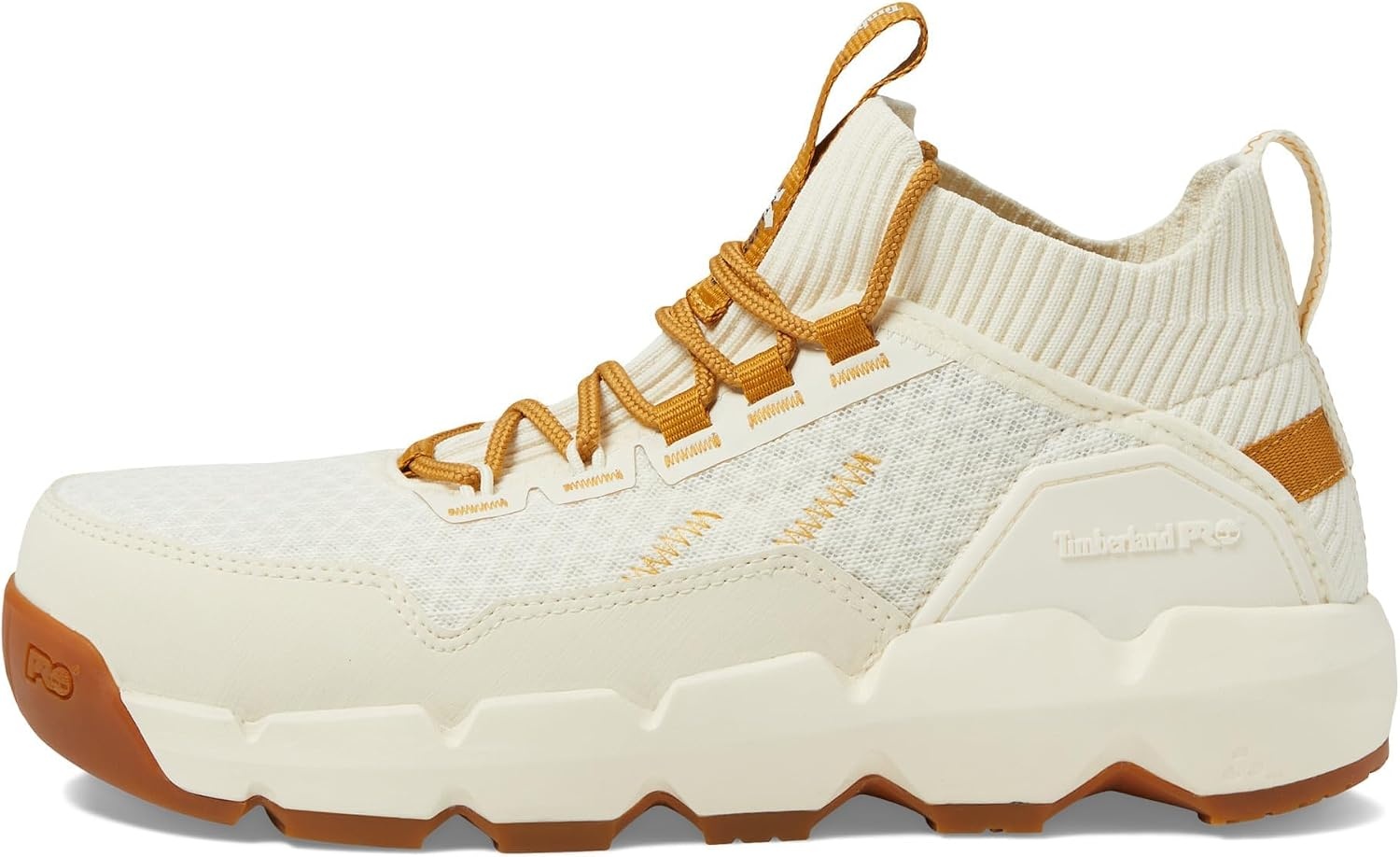 Timberland PRO Women’s Morphix Chukka Composite Safety Toe Boots(White/Wheat V1)