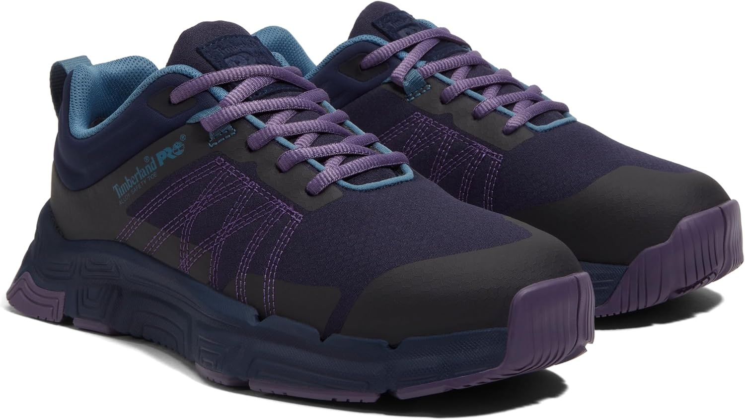 Timberland PRO Women’s Xr-1 Alloy Safety Toe Industrial Athletic Work Shoe(Blue/Purple V1)