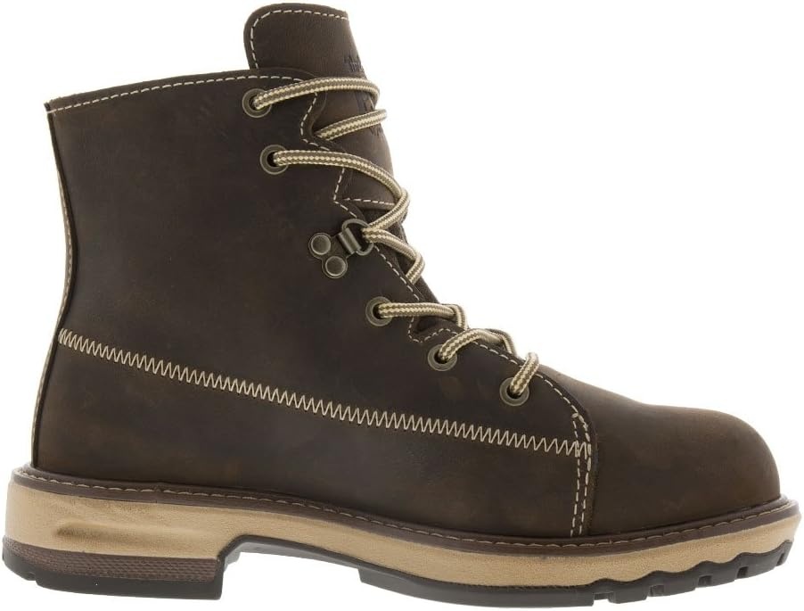 Timberland PRO Women’s Hightower 6″ Alloy Toe Industrial & Construction Shoe(Kaffe Full-grain Leather)