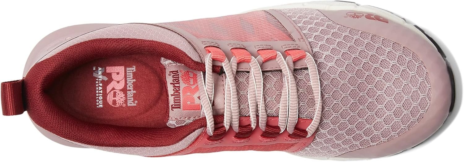 Timberland PRO Men’s Radius Composite Safety Toe Athletic Industrial Work Shoe(Mauve/Pink)