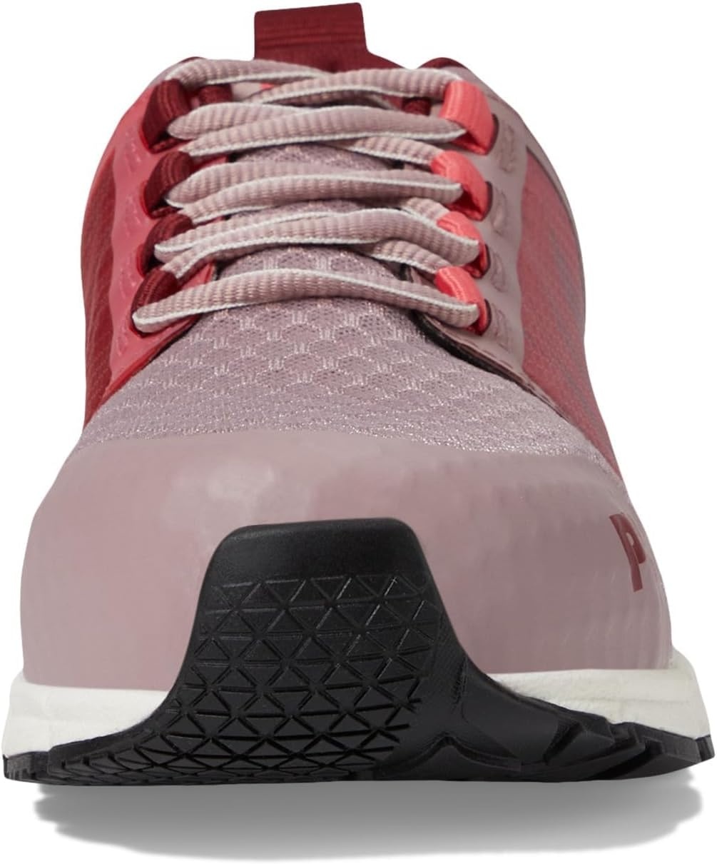 Timberland PRO Men’s Radius Composite Safety Toe Athletic Industrial Work Shoe(Mauve/Pink)
