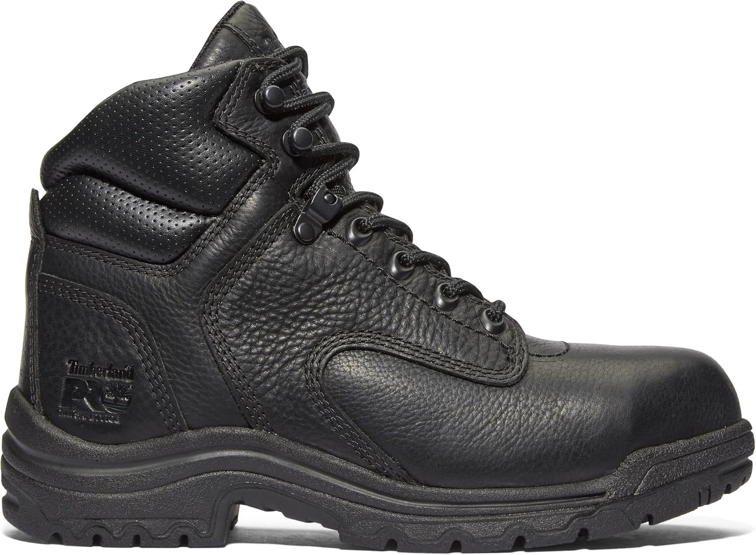 Timberland PRO Women’s Titan 6 Inch Alloy Safety Toe Industrial Work Boot(Black-2024 New)