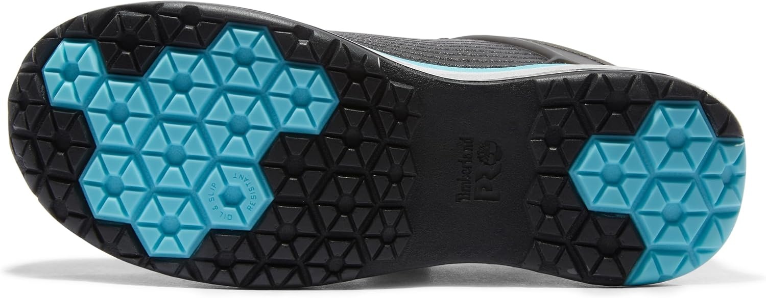Timberland PRO Women’s Drivetrain Composite Safety Toe Work Shoes(Black/Blue)