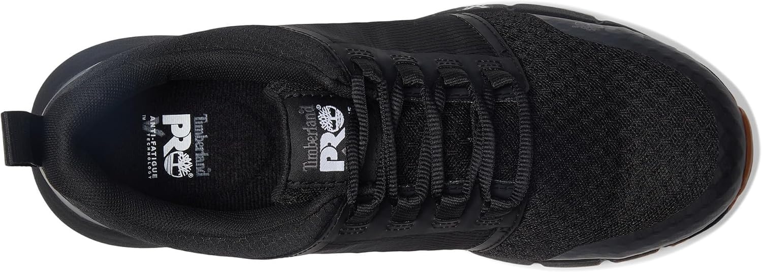 Timberland PRO Men’s Radius Composite Safety Toe Athletic Industrial Work Shoe(Black/Gum 1)