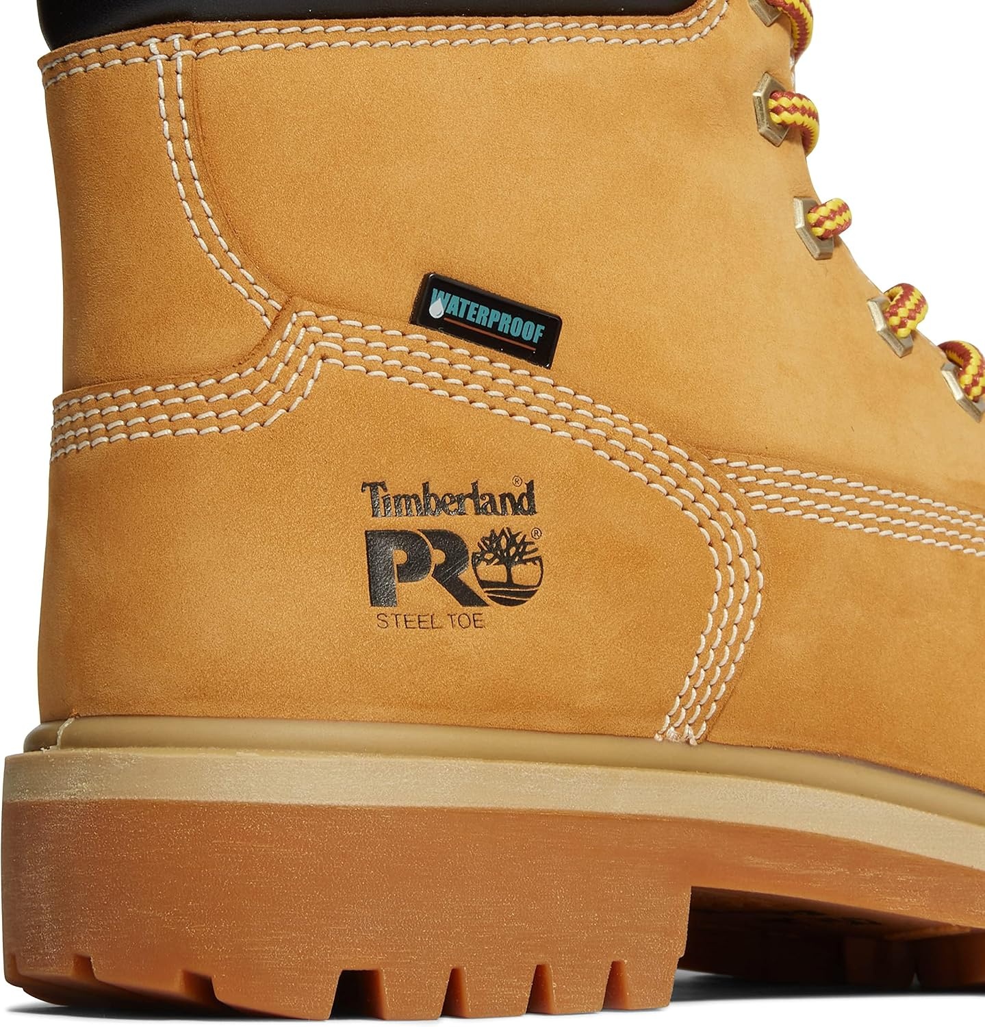 Timberland PRO Women’s Direct Attach 6 Inch Steel Safety Toe Insulated Waterproof Industrial Work Boot(Wheat V1)