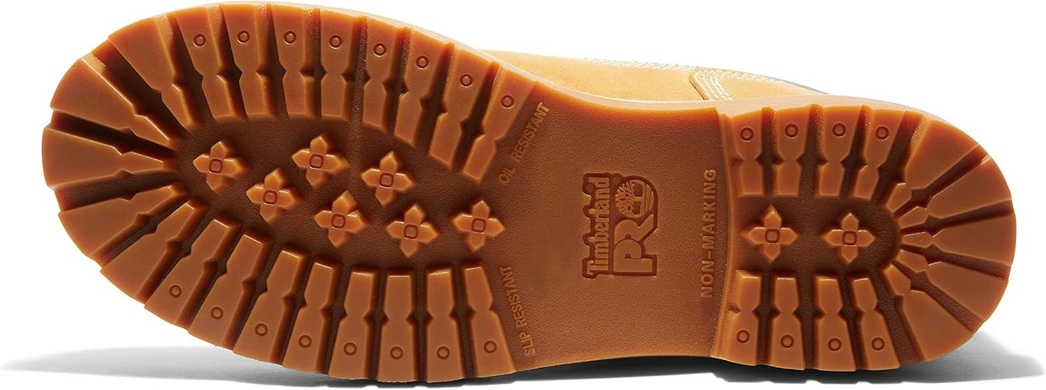 Timberland PRO Women’s Direct Attach 6 Inch Steel Safety Toe Insulated Waterproof Industrial Work Boot(Wheat V1)