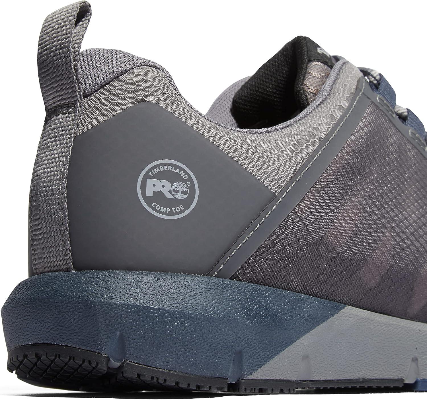 Timberland PRO Men’s Radius Composite Safety Toe Athletic Industrial Work Shoe(Grey/Navy-2024 New)