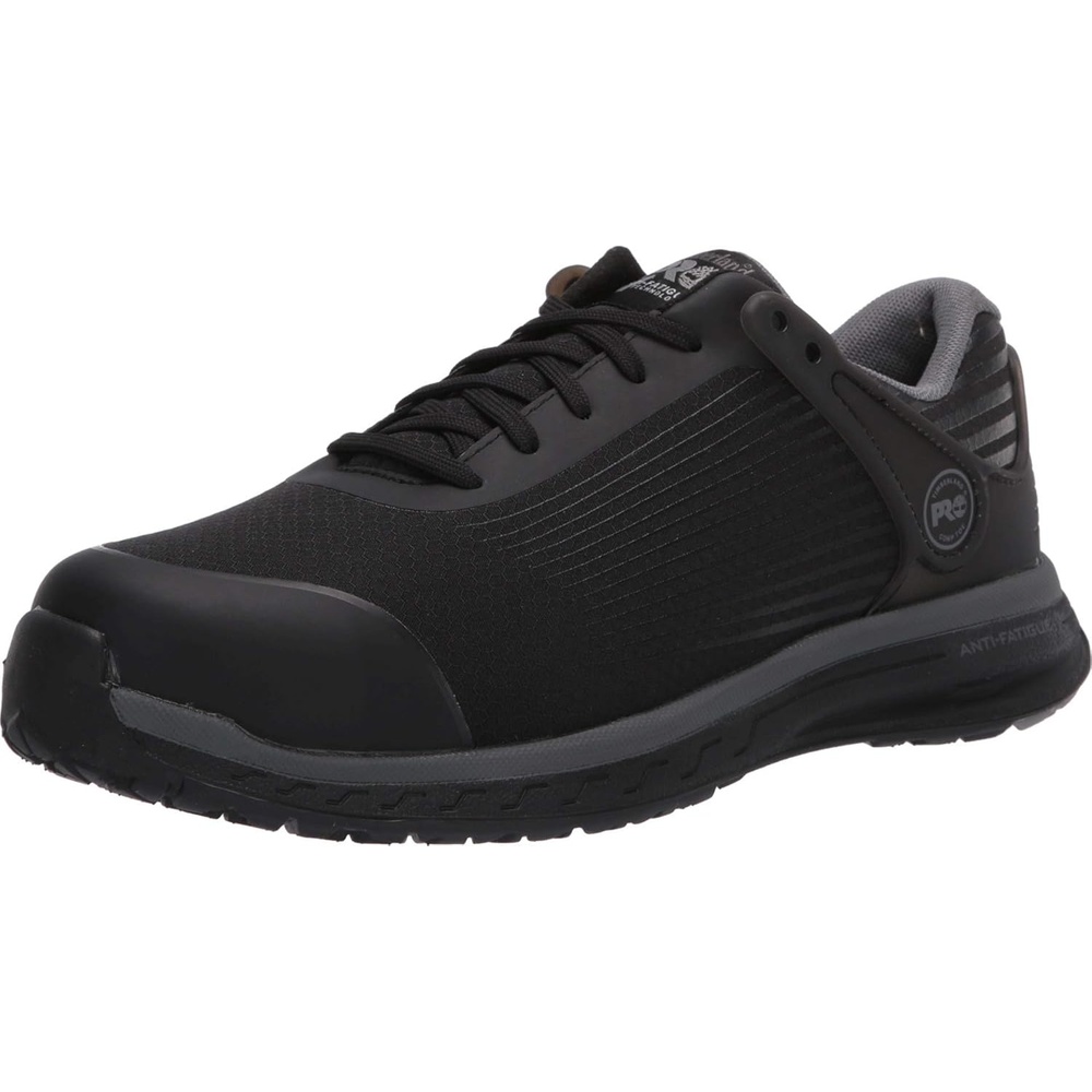Timberland PRO Women’s Drivetrain Composite Safety Toe Work Shoes(Black/Grey)