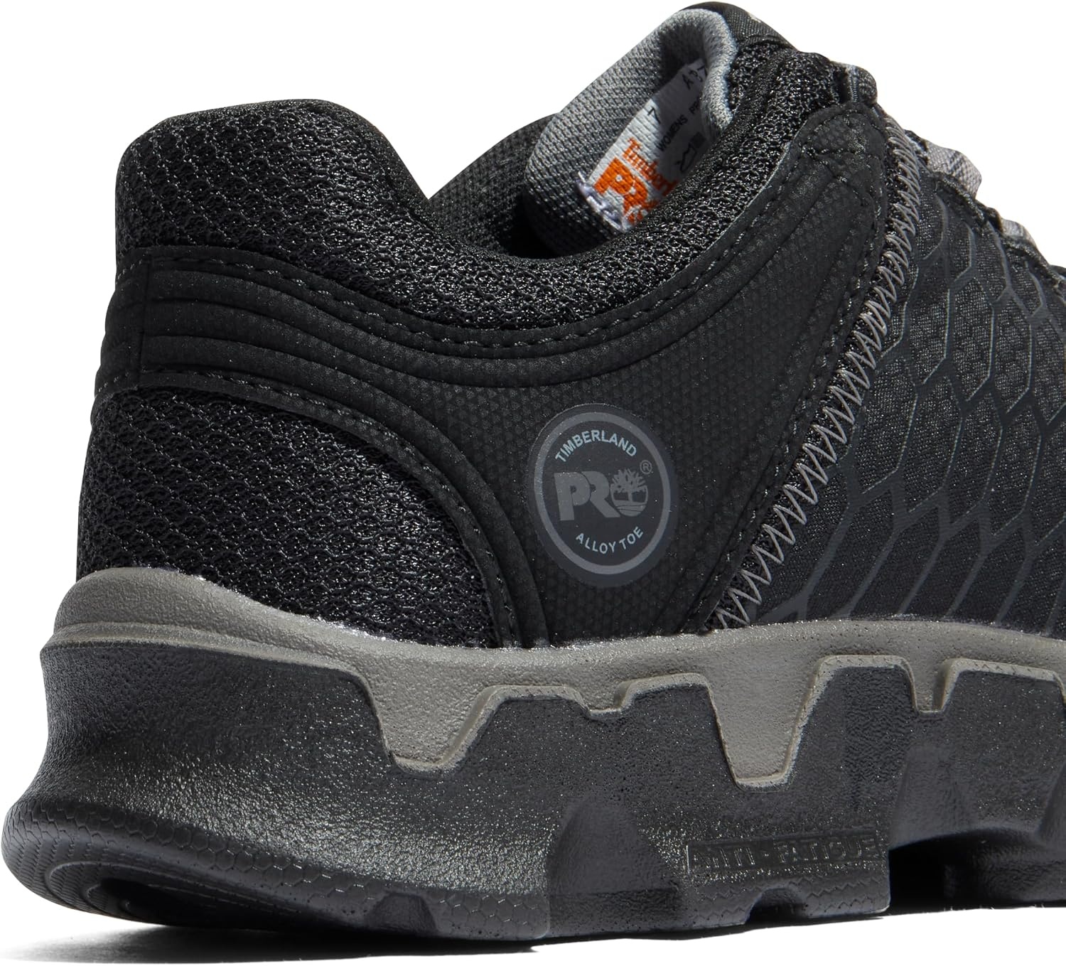 Timberland PRO Women’s Powertrain Sport Alloy Toe SD+ Industrial & Construction Shoe(Black/Grey-2024 New)