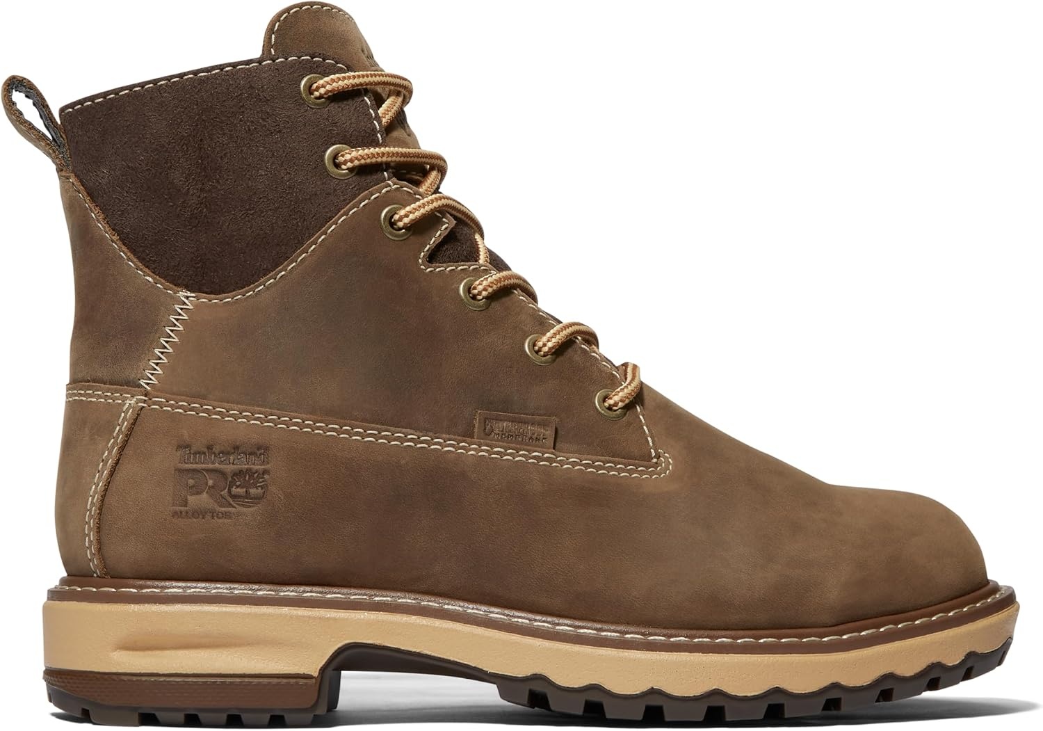 Timberland PRO Women’s Hightower 6″ Alloy Toe Industrial & Construction Shoe(Turkish Coffee)