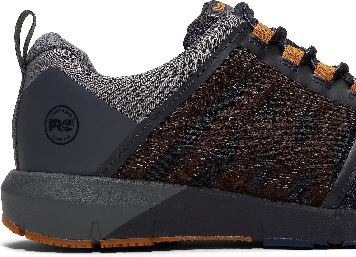 Timberland PRO Men’s Radius Composite Safety Toe Athletic Industrial Work Shoe(Navy/Charcoal V1)