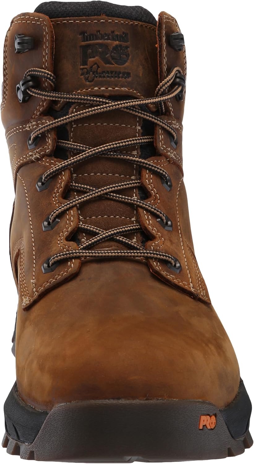 Timberland PRO Women’s Titan Ev 6in Comp Toe Waterproof Boots(Earth Bandit Brown-2024 New)