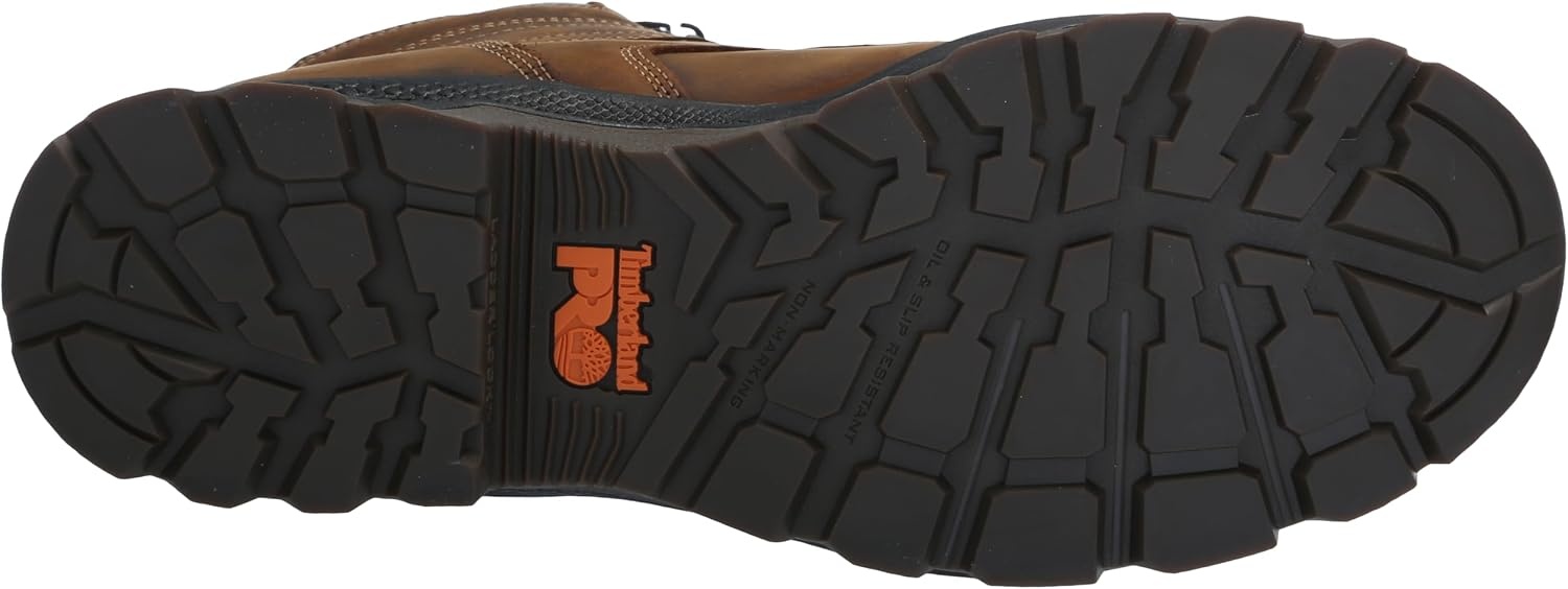 Timberland PRO Women’s Titan Ev 6in Comp Toe Waterproof Boots(Earth Bandit Brown-2024 New)