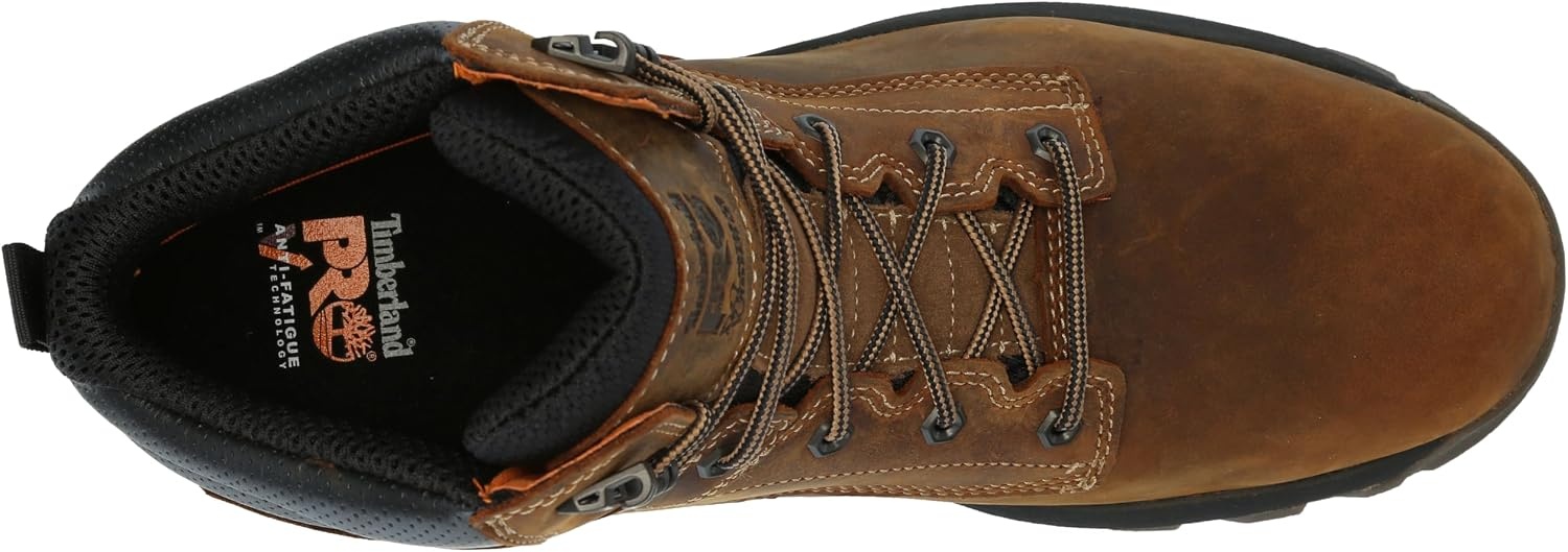 Timberland PRO Women’s Titan Ev 6in Comp Toe Waterproof Boots(Earth Bandit Brown-2024 New)