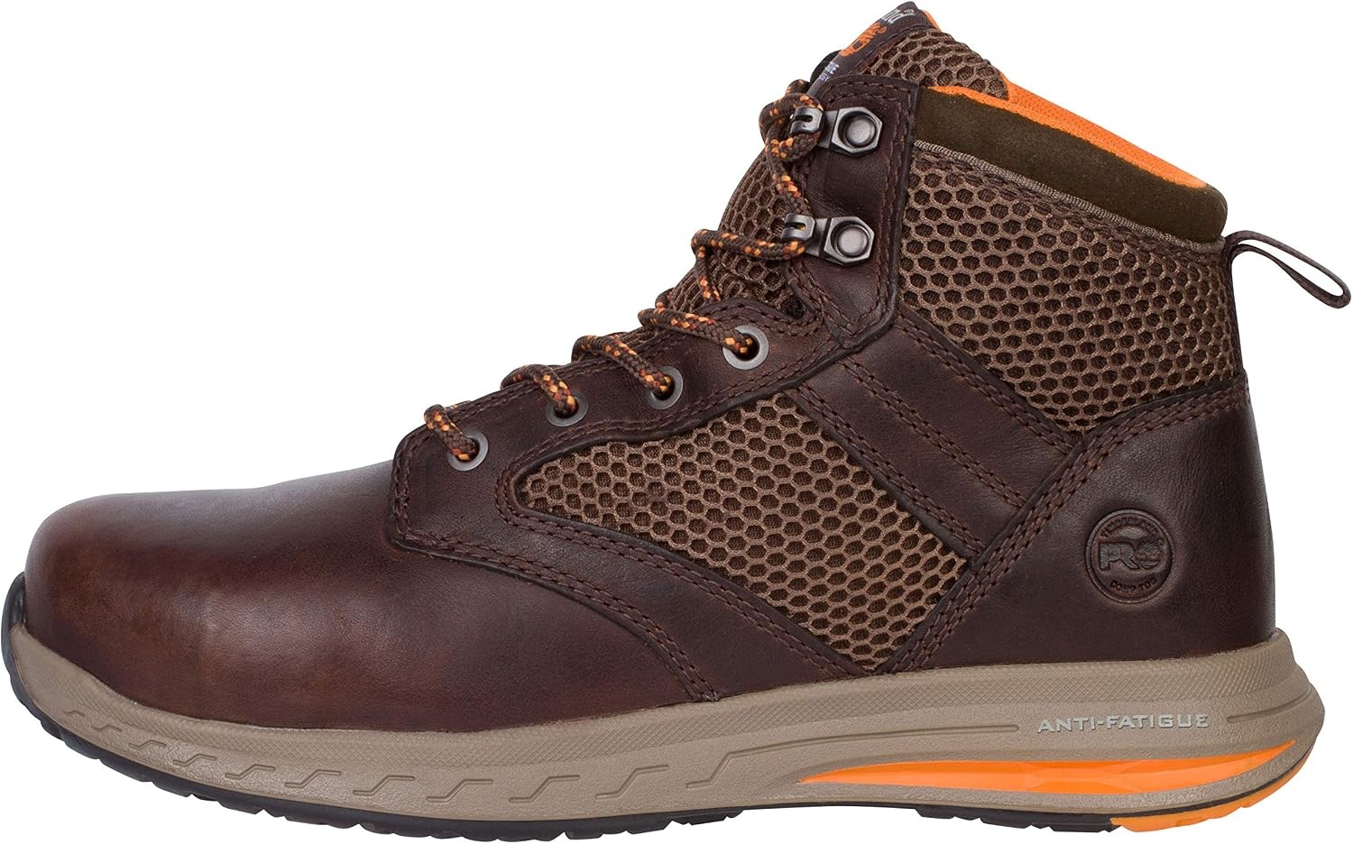 Timberland PRO Women’s Drivetrain Composite Safety Toe Work Shoes(Brown)