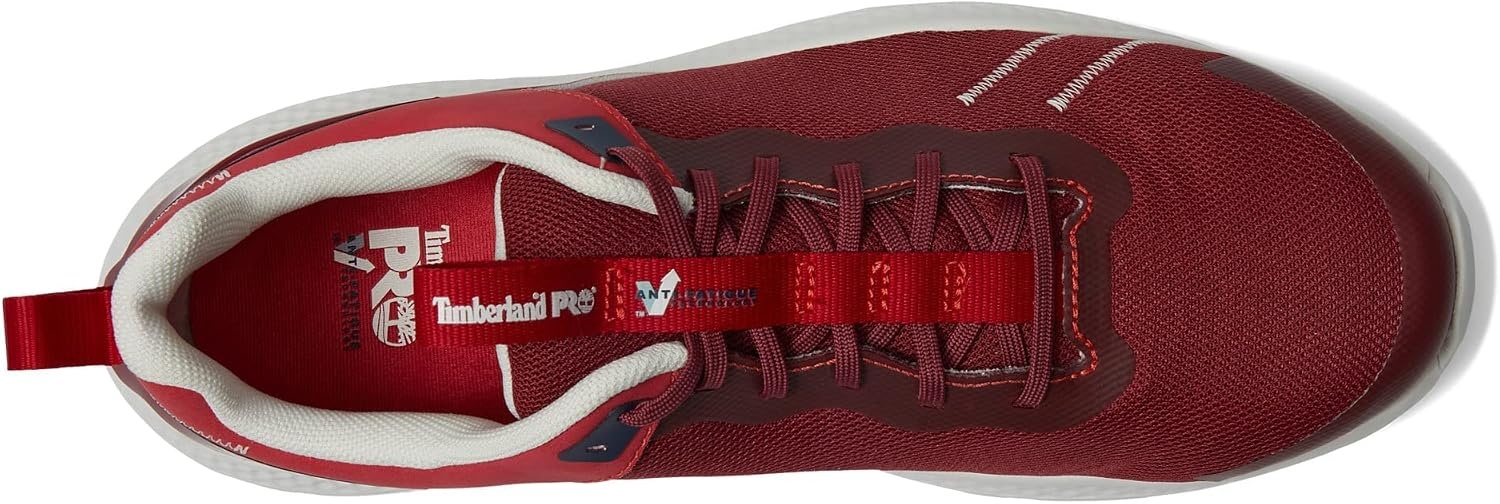 Timberland PRO Men’s Setra Low Comp Toe Work Shoes(Maroon/Navy)