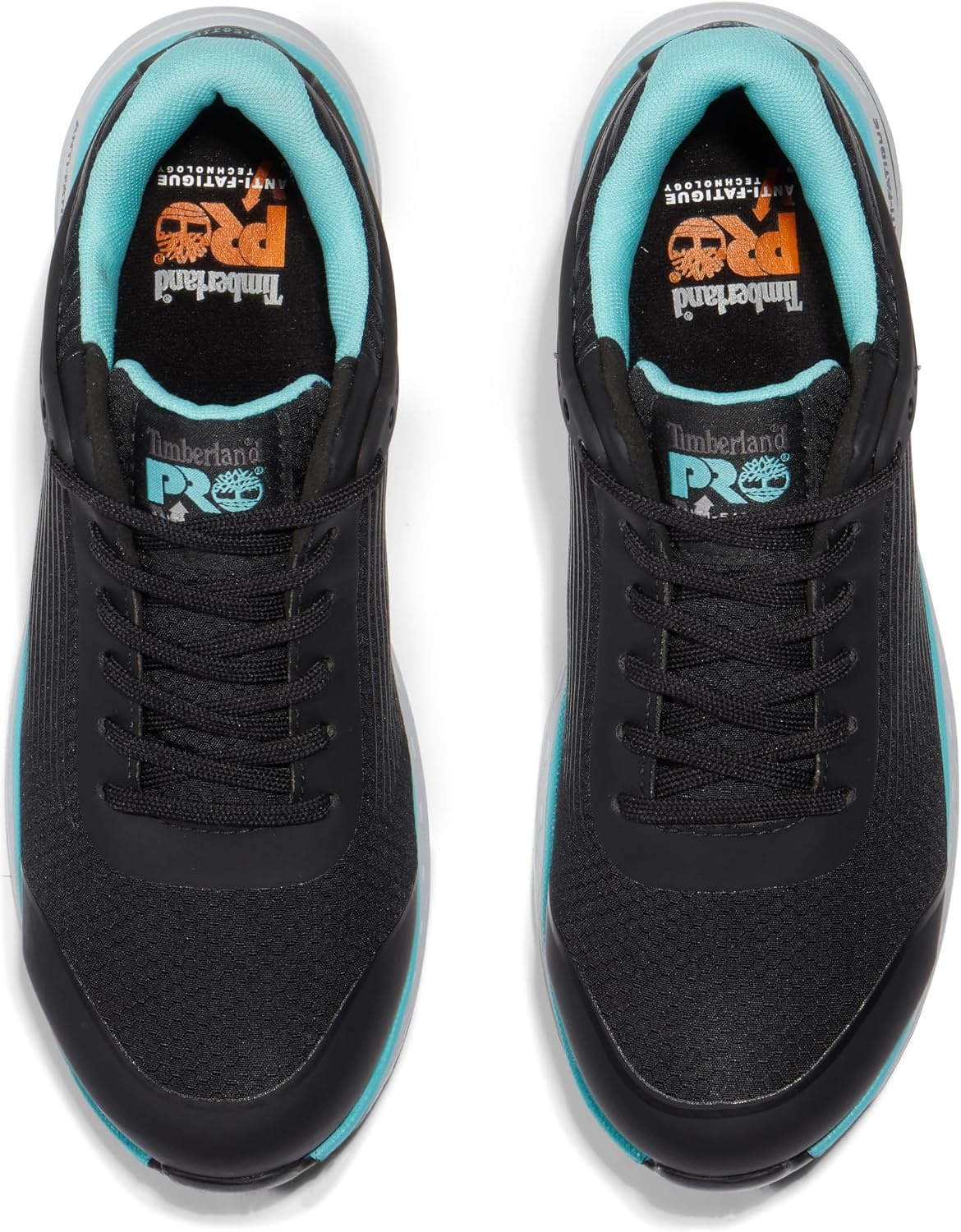 Timberland PRO Women’s Drivetrain Composite Safety Toe Work Shoes(Black/Blue 1)