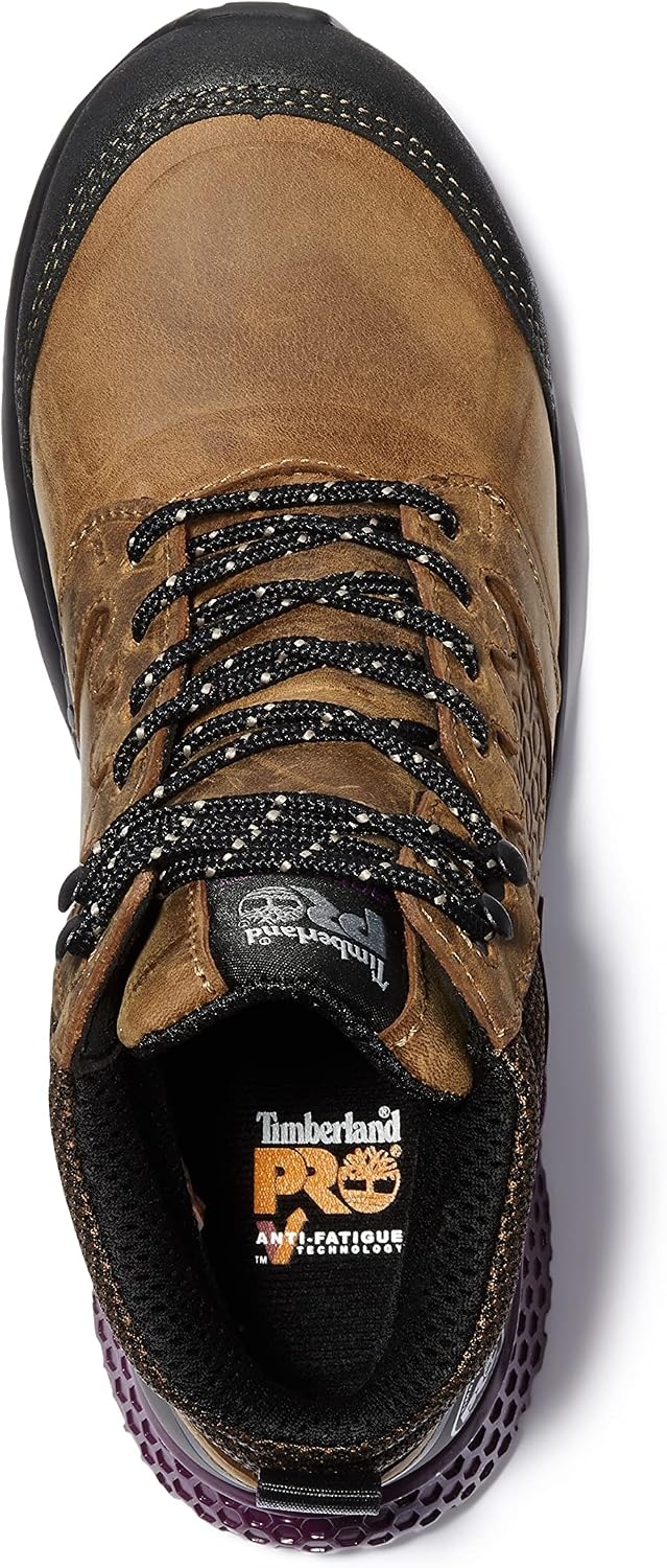 Timberland PRO Reaxion Mid Composite Safety Toe Waterproof(Brown/Purple)