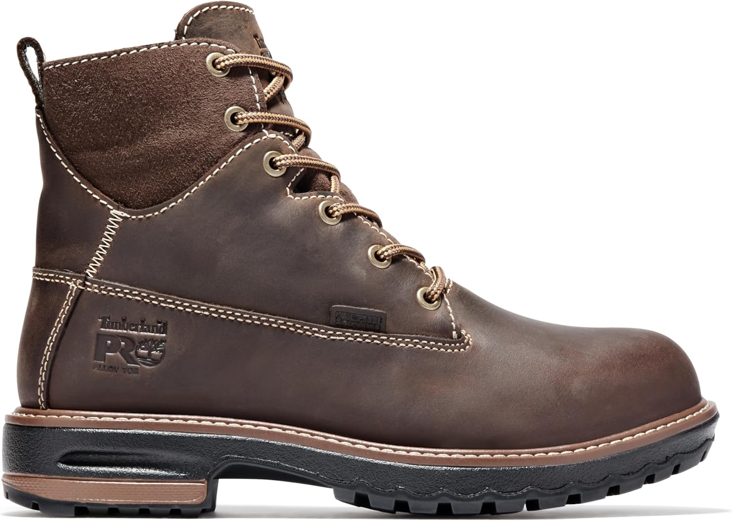 Timberland PRO Women’s Hightower 6″ Alloy Toe Industrial & Construction Shoe(Kaffe Brown)