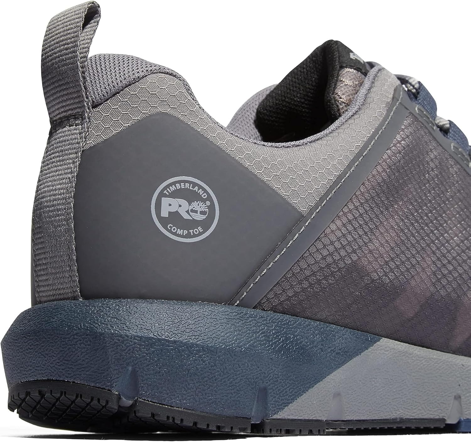 Timberland PRO Men’s Radius Composite Safety Toe Athletic Industrial Work Shoe(Grey/Navy)