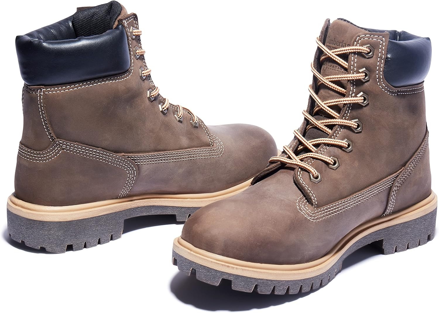 Timberland PRO Women’s Direct Attach 6 Inch Waterproof Insulated Soft Toe Boots(Turkish Coffee)
