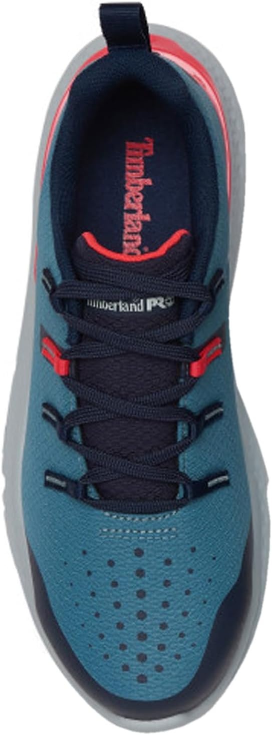 Timberland PRO Women’s Intercept Steel Safety Toe Industrial Athletic Work Shoes(Slate/Pink)