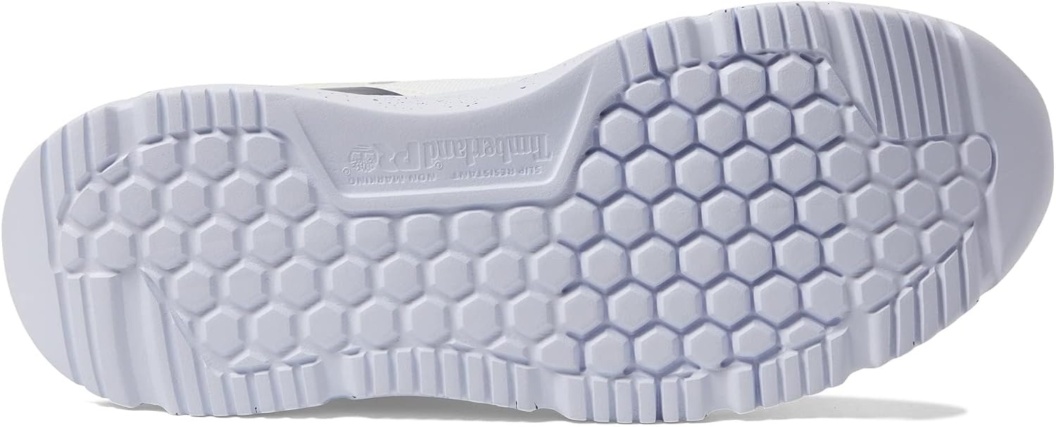 Timberland PRO Men’s Setra Low Comp Toe Work Shoes(White/Metal 2)