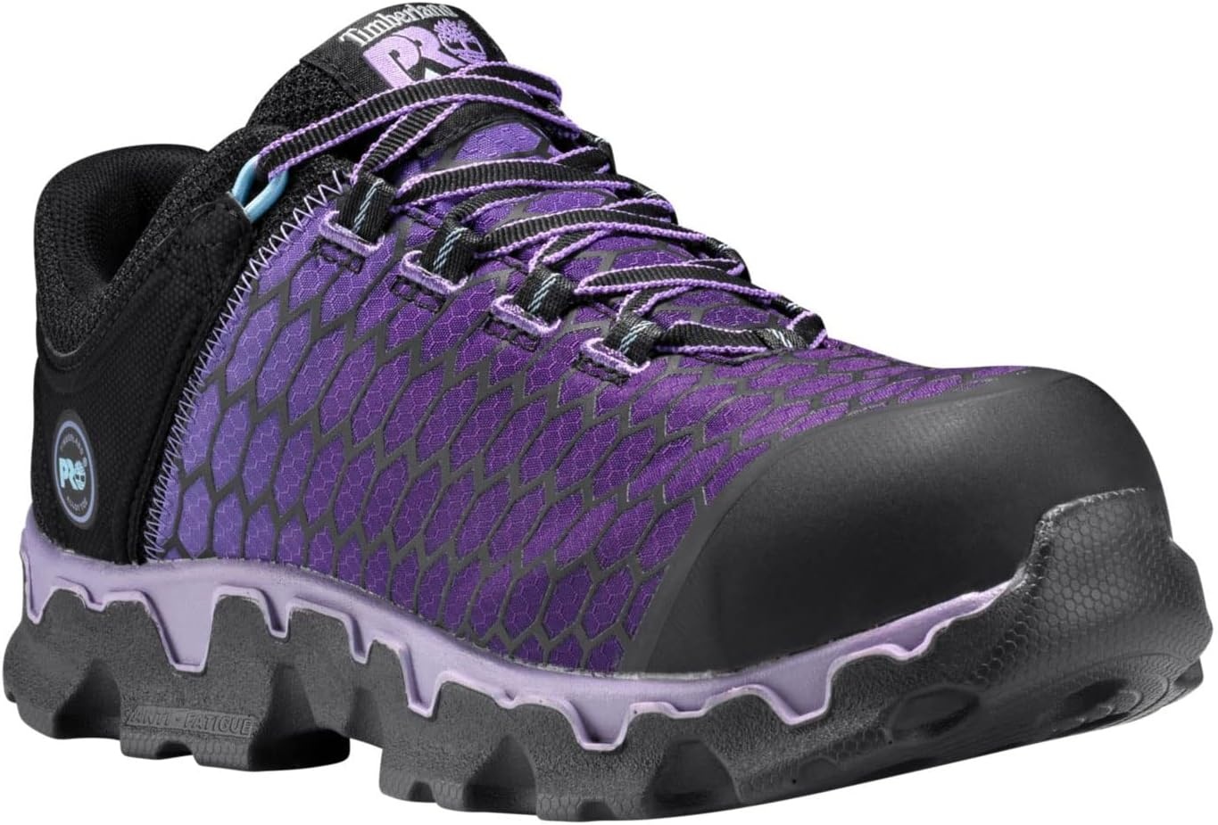 Timberland PRO Women’s Powertrain Sport Alloy Toe SD+ Industrial & Construction Shoe(Black/Purple V1)