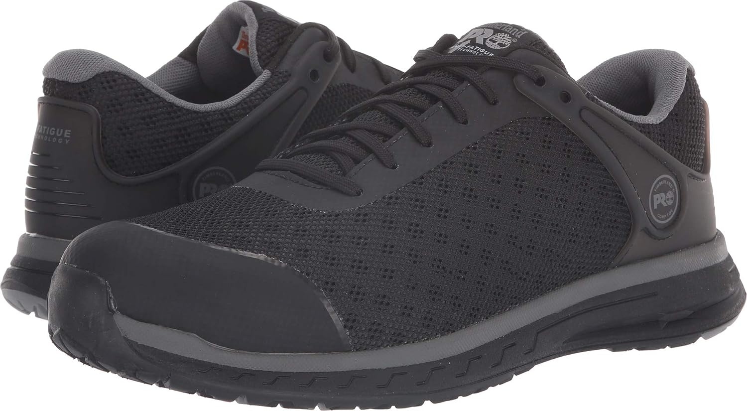 Timberland PRO Women’s Drivetrain Composite Safety Toe Work Shoes(Black/Black)