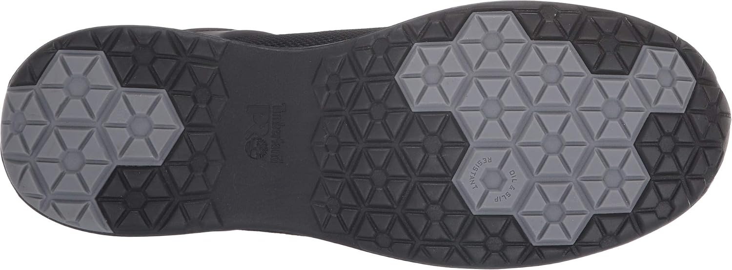 Timberland PRO Women’s Drivetrain Composite Safety Toe Work Shoes(Black/Black)