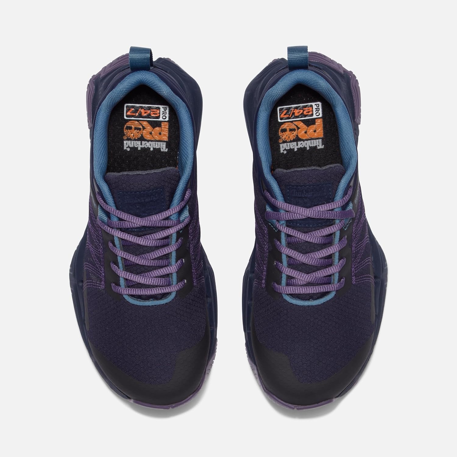 Timberland PRO Womens Blackout XR-1 Alloy Toe Athletic(Blue/Purple V1)