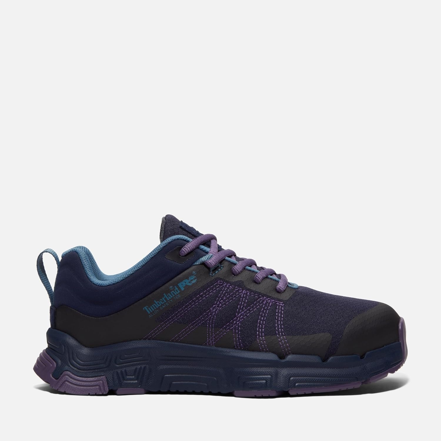 Timberland PRO Womens Blackout XR-1 Alloy Toe Athletic(Blue/Purple V1)