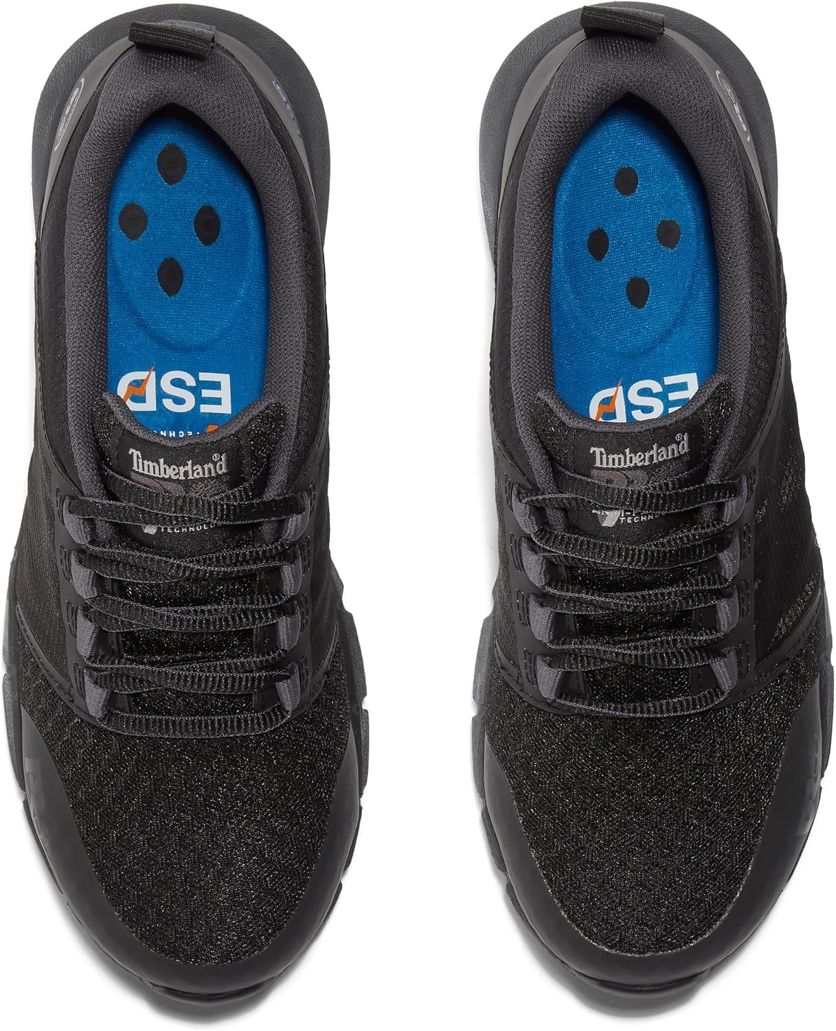 Timberland PRO Unisex-Adult Radius Composite Safety Toe Static Dissipative Industrial Athletic Work Shoe(Black/Grey)