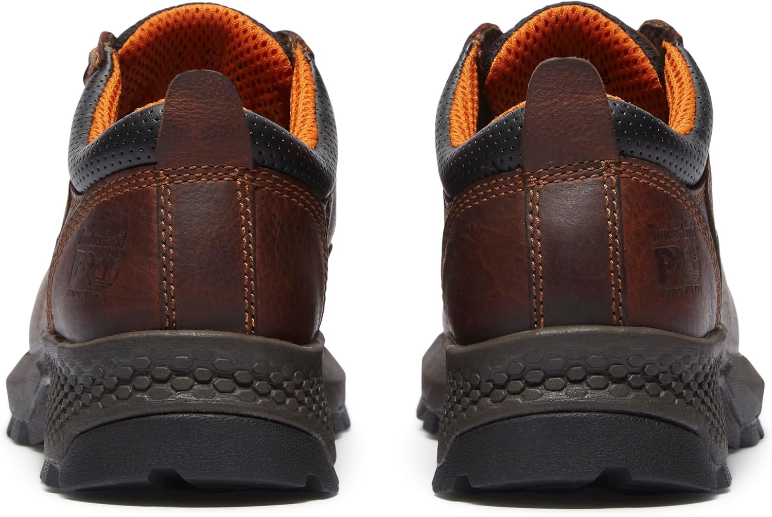 Timberland PRO Titan Ev Oxford Composite Safety Toe Industrial Work Shoes(Medium Brown Full Grain)