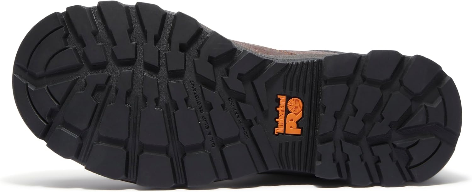 Timberland PRO Titan Ev Oxford Composite Safety Toe Industrial Work Shoes(Medium Brown Full Grain)