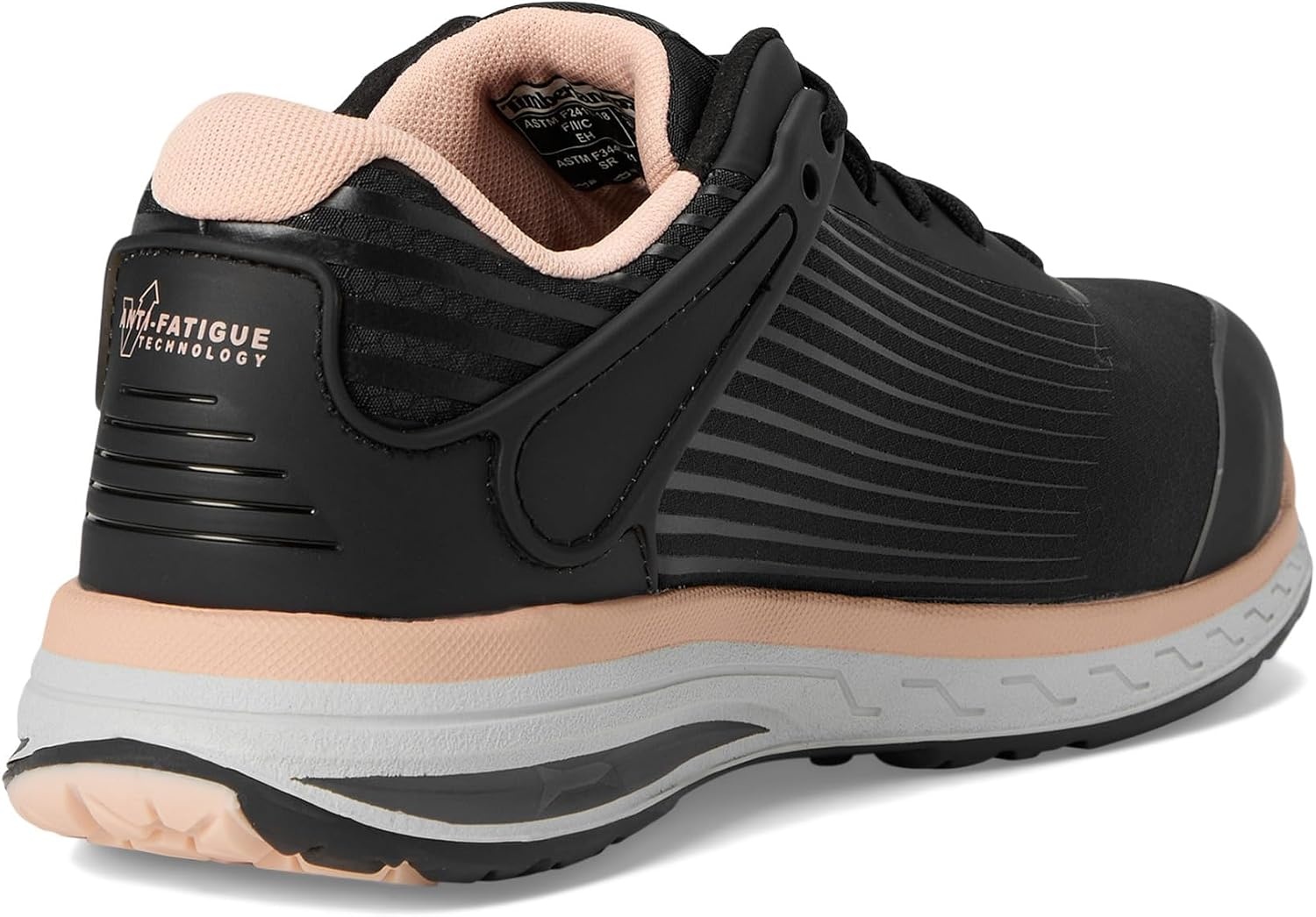 Timberland PRO Women’s Drivetrain Composite Safety Toe Work Shoes(Black/Pink 1)