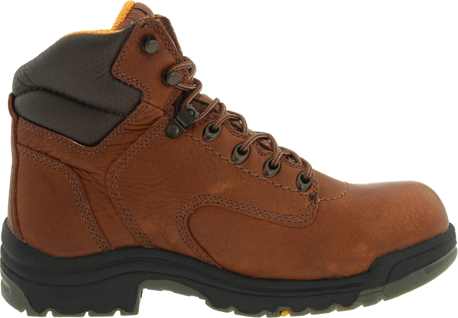 Timberland PRO Women’s Titan 6 Inch Alloy Safety Toe Industrial Work Boot(Brown V1)